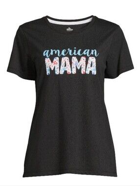 Celebrate It Black "American Mama" Short Sleeve Tee